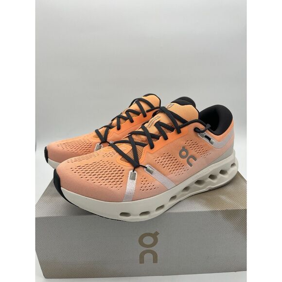 On Cloudsurfer 2 Tangerine Ivory Orange Running Sneaker 3MF10123126 Mens Sz 12.5 - Picture 2 of 9